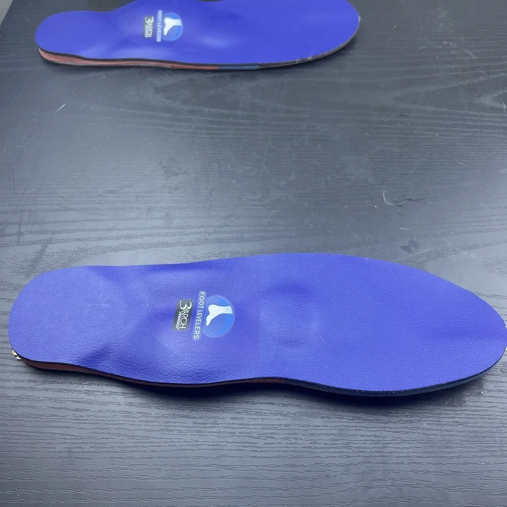 Foot Levelers Arch Advantage 3 Orthotic Insoles Women's Size 10 Custom Pair